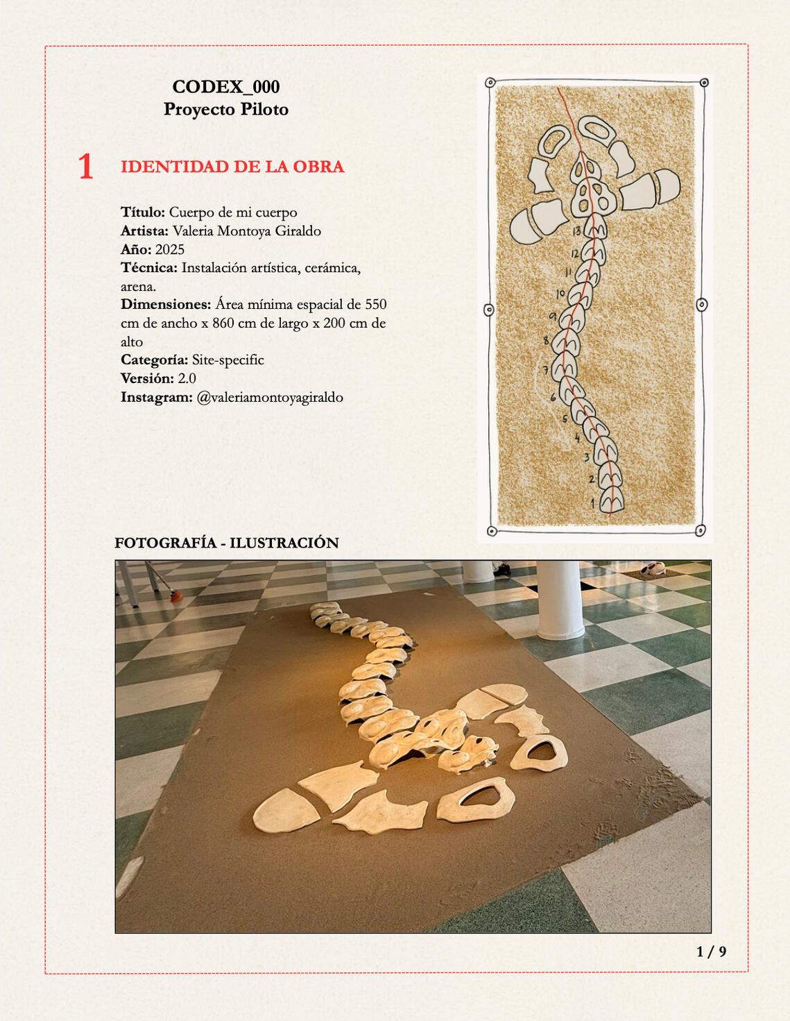 Fragmentos del proyecto piloto para el Codex_000 creado por Mardeoctubre.