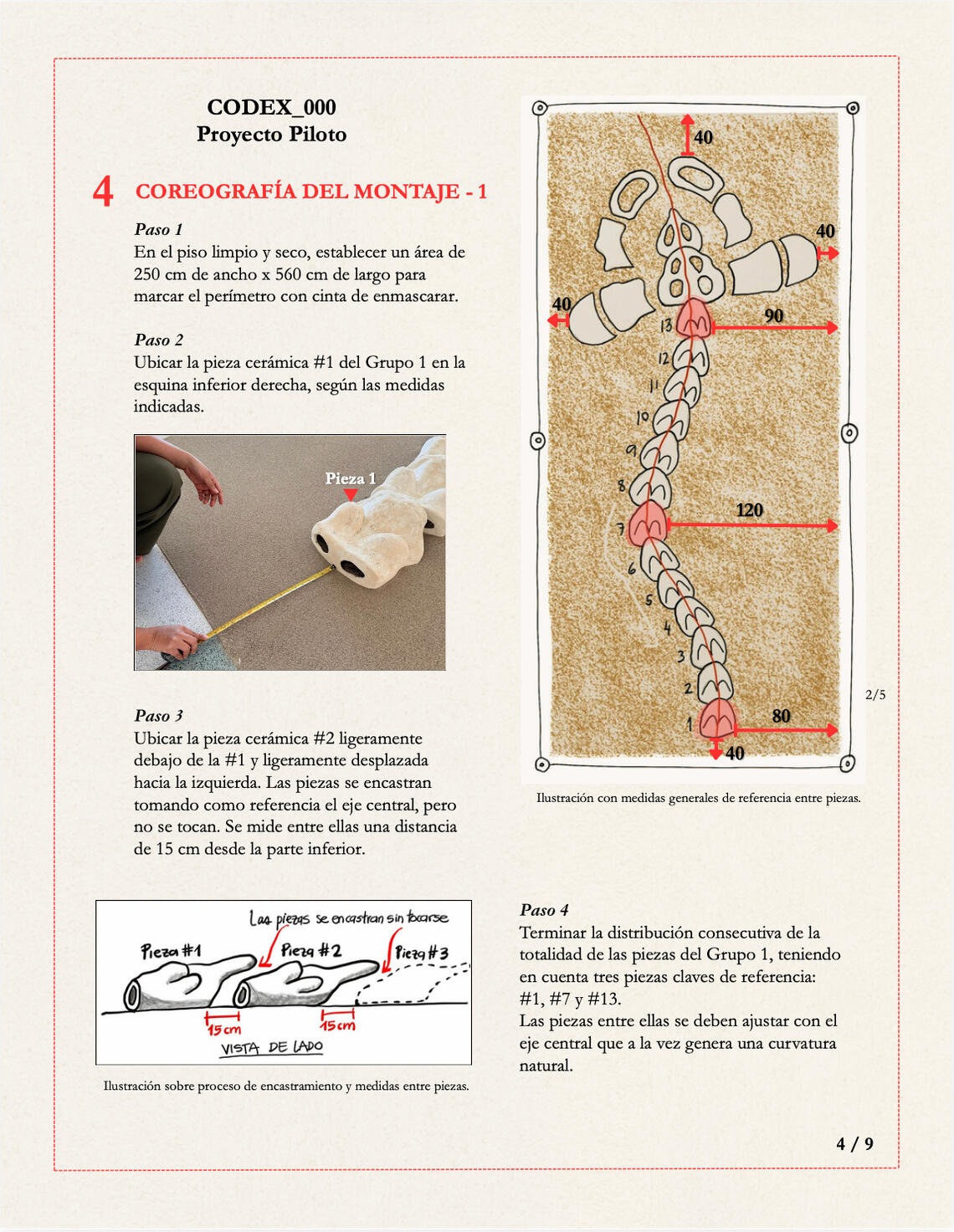 Fragmentos del proyecto piloto para el Codex_000 creado por Mardeoctubre.